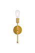 Living District Keely 1 Light Sconce Model: LD2356BR