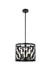 Living District Levante 3 Light Pendant Model: LD7074D14BK