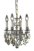 Elegant Lighting Lille 4 Light Pendant Model: 9104D10DB-GT/RC