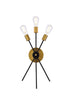 Living District Lucca 3 Light Vanity Model: LD640W10BRK