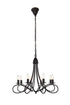 Elegant Lighting Lyndon 8 Light Pendant Model: 1452D28DB