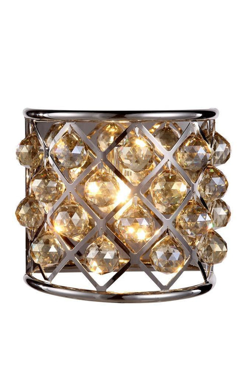 Elegant Lighting Madison 1 Light Sconce Model: 1214W11GI/RC