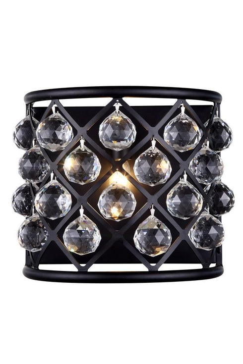 Elegant Lighting Madison 1 Light Sconce Model: 1214W11GI/RC