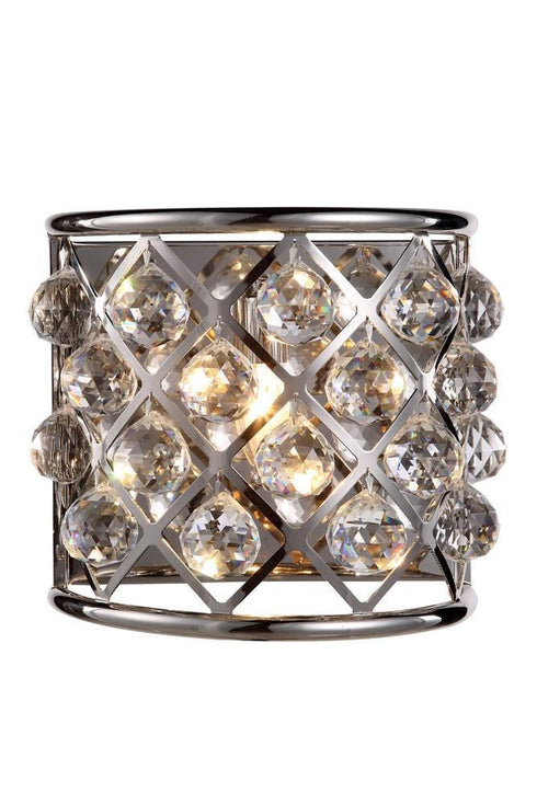 Elegant Lighting Madison 1 Light Sconce Model: 1214W11GI/RC