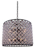 Elegant Lighting Madison 12 Light Pendant Model: 1204D35MB/RC