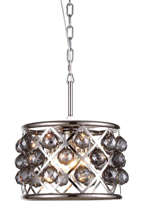 Elegant Lighting Madison 3 Light Pendant Model: 1214D12GI/RC