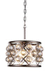 Elegant Lighting Madison 3 Light Pendant Model: 1214D12GI/RC