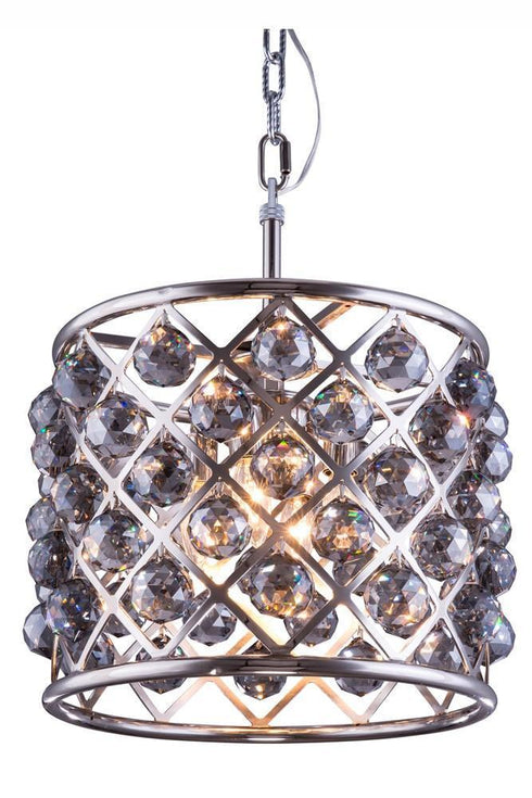 Elegant Lighting Madison 4 Light Pendant Model: 1206D14MB/RC