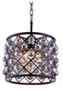 Elegant Lighting Madison 4 Light Pendant Model: 1206D14MB/RC