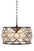 Elegant Lighting Madison 4 Light Pendant Model: 1214D16GI/RC