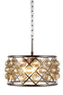 Elegant Lighting Madison 4 Light Pendant Model: 1214D16GI/RC