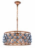 Elegant Lighting Madison 5 Light Pendant Model: 1214D20GI/RC