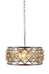 Elegant Lighting Madison 5 Light Pendant Model: 1214D20GI/RC