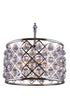 Elegant Lighting Madison 6 Light Pendant Model: 1204D20MB/RC
