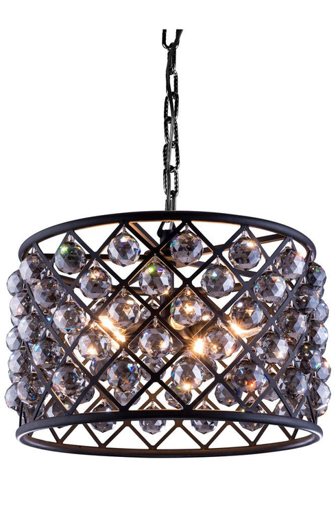Elegant Lighting Madison 6 Light Pendant Model: 1206D20MB/RC