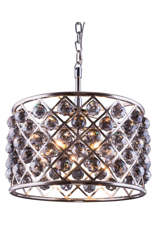 Elegant Lighting Madison 6 Light Pendant Model: 1206D20MB/RC
