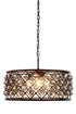 Elegant Lighting Madison 6 Light Pendant Model: 1214D25GI/RC