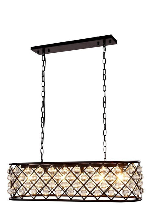 Elegant Lighting Madison 6 Light Pendant Model: 1215G40GI/RC