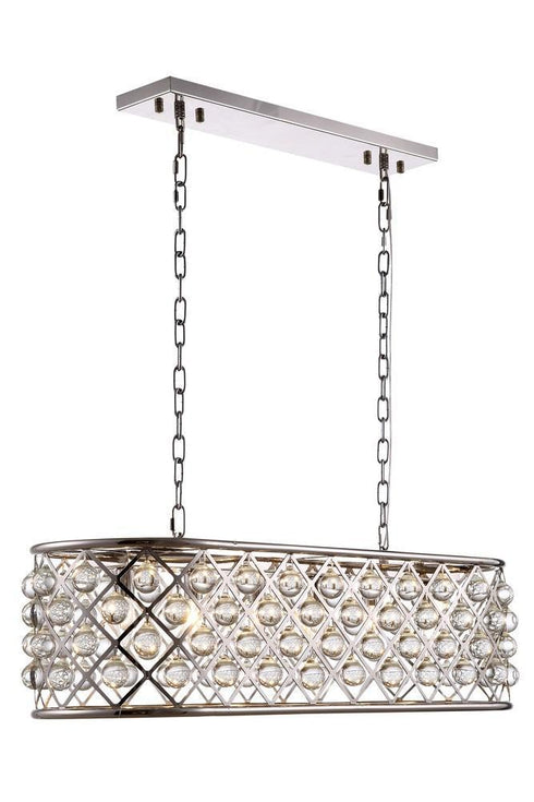 Elegant Lighting Madison 6 Light Pendant Model: 1215G40GI/RC