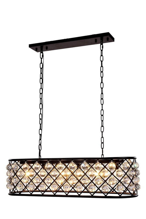 Elegant Lighting Madison 6 Light Pendant Model: 1216G40GI/RC