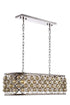 Elegant Lighting Madison 6 Light Pendant Model: 1216G40GI/RC