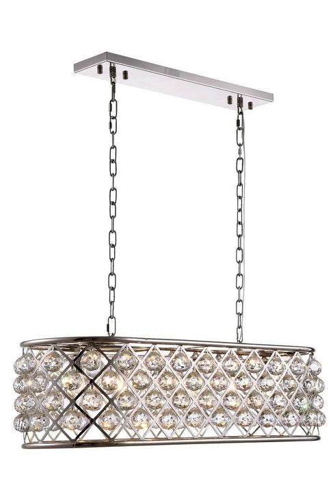 Elegant Lighting Madison 6 Light Pendant Model: 1216G40GI/RC