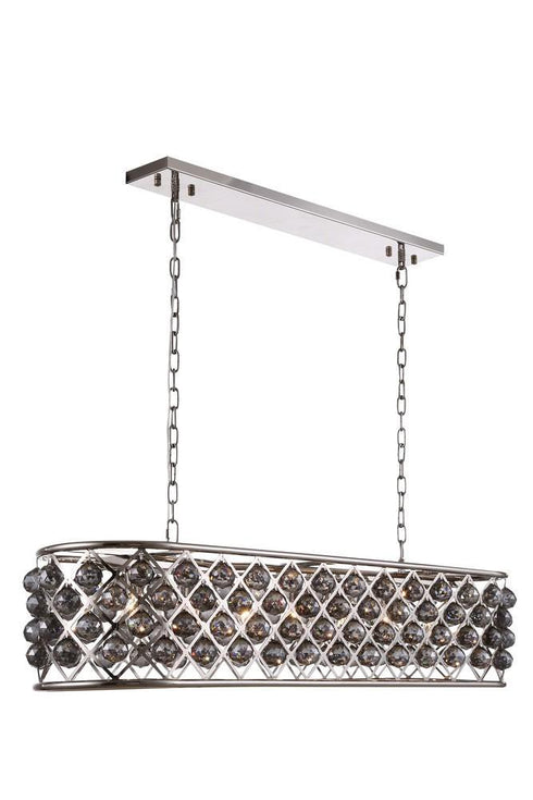 Elegant Lighting Madison 7 Light Pendant Model: 1216G50GI/RC