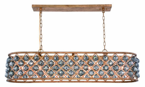 Elegant Lighting Madison 7 Light Pendant Model: 1216G50GI/RC