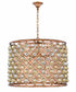Elegant Lighting Madison 8 Light Pendant Model: 1206D27MB/RC