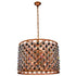Elegant Lighting Madison 8 Light Pendant Model: 1206D27MB/RC