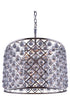 Elegant Lighting Madison 8 Light Pendant Model: 1206D27MB/RC