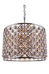 Elegant Lighting Madison 8 Light Pendant Model: 1206D27MB/RC