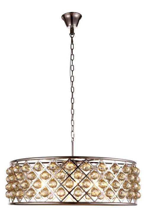 Elegant Lighting Madison 8 Light Pendant Model: 1214D32GI/RC