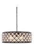 Elegant Lighting Madison 8 Light Pendant Model: 1214D32GI/RC