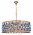 Elegant Lighting Madison 8 Light Pendant Model: 1214D32GI/RC