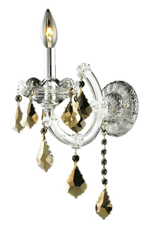 Elegant Lighting Maria Theresa 1 Light Sconce Model: 2800W1C/RC