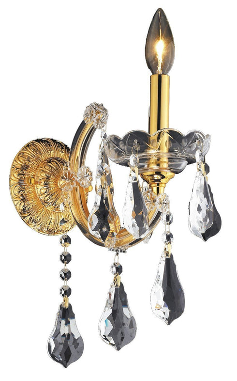 Elegant Lighting Maria Theresa 1 Light Sconce Model: 2801W1C/RC