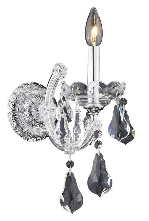Elegant Lighting Maria Theresa 1 Light Sconce Model: 2801W1C/RC