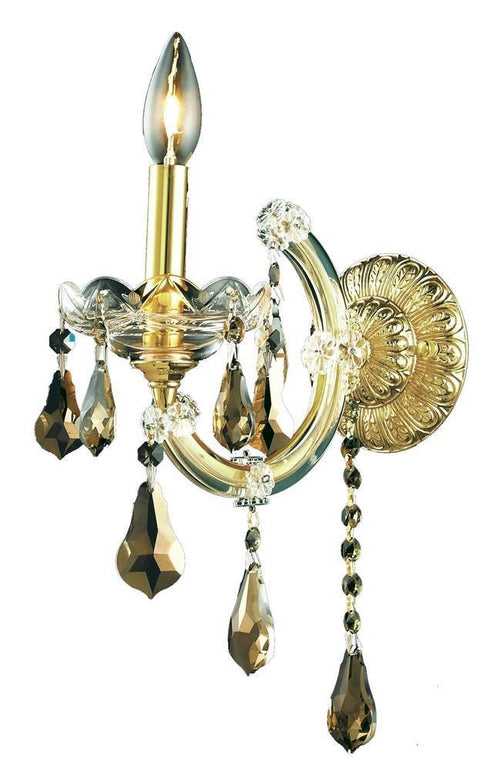 Elegant Lighting Maria Theresa 1 Light Sconce Model: 2801W1C/RC