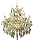 Elegant Lighting Maria Theresa 13 Light Chandelier Model: 2801D27C/RC