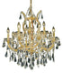 Elegant Lighting Maria Theresa 13 Light Chandelier Model: 2801D27C/RC