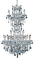 Elegant Lighting Maria Theresa 19 Light Chandelier Model: 2800D30C/RC