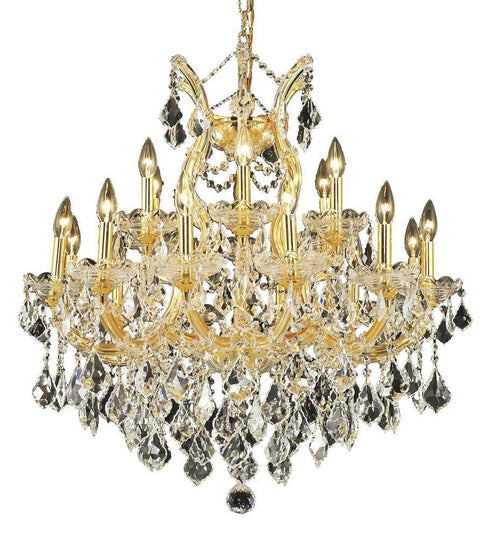 Elegant Lighting Maria Theresa 19 Light Chandelier Model: 2800D30C/RC