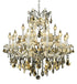 Elegant Lighting Maria Theresa 19 Light Chandelier Model: 2800D30C/RC