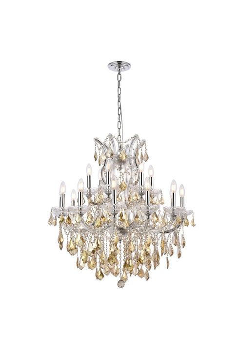Elegant Lighting Maria Theresa 19 Light Chandelier Model: 2800D30C/RC