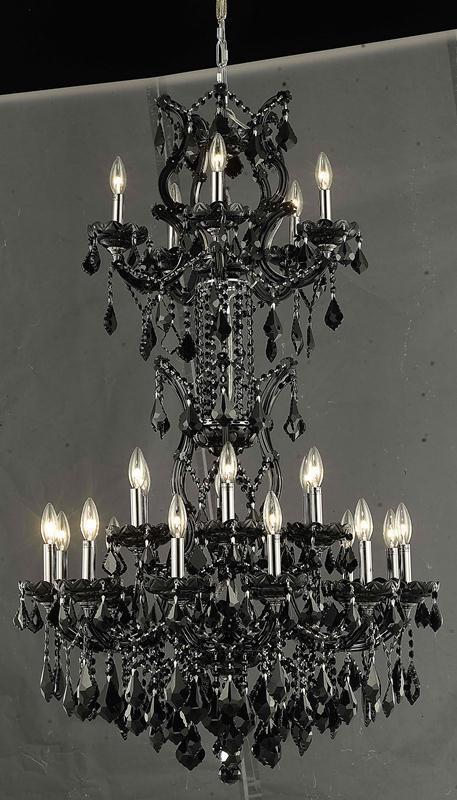 Elegant Lighting Maria Theresa 19 Light Chandelier Model: 2800D30C/RC
