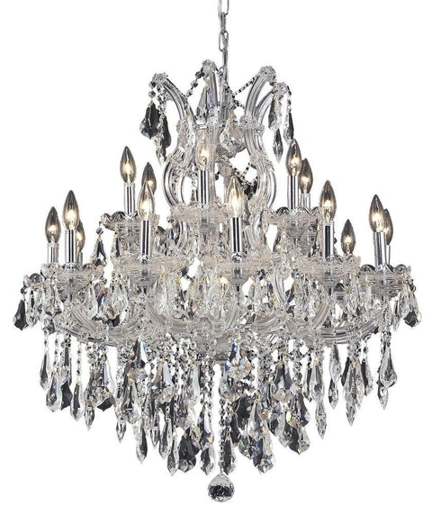 Elegant Lighting Maria Theresa 19 Light Chandelier Model: 2801D30C/RC