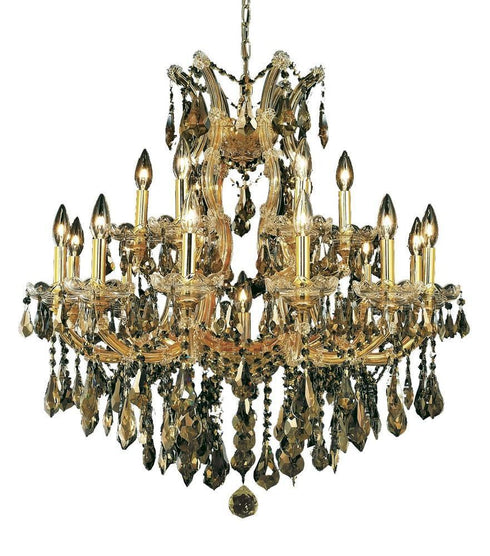 Elegant Lighting Maria Theresa 19 Light Chandelier Model: 2801D30C/RC