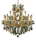 Elegant Lighting Maria Theresa 19 Light Chandelier Model: 2801D30C/RC