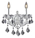 Elegant Lighting Maria Theresa 2 Light Sconce Model: 2800W2C/RC